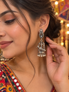Intricate Birdcage Dangle Earrings