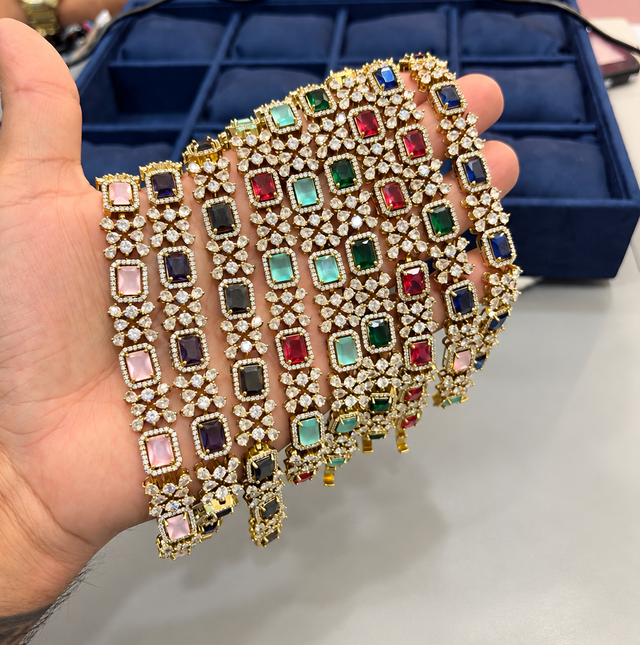 American Diamond Stone Bracelet