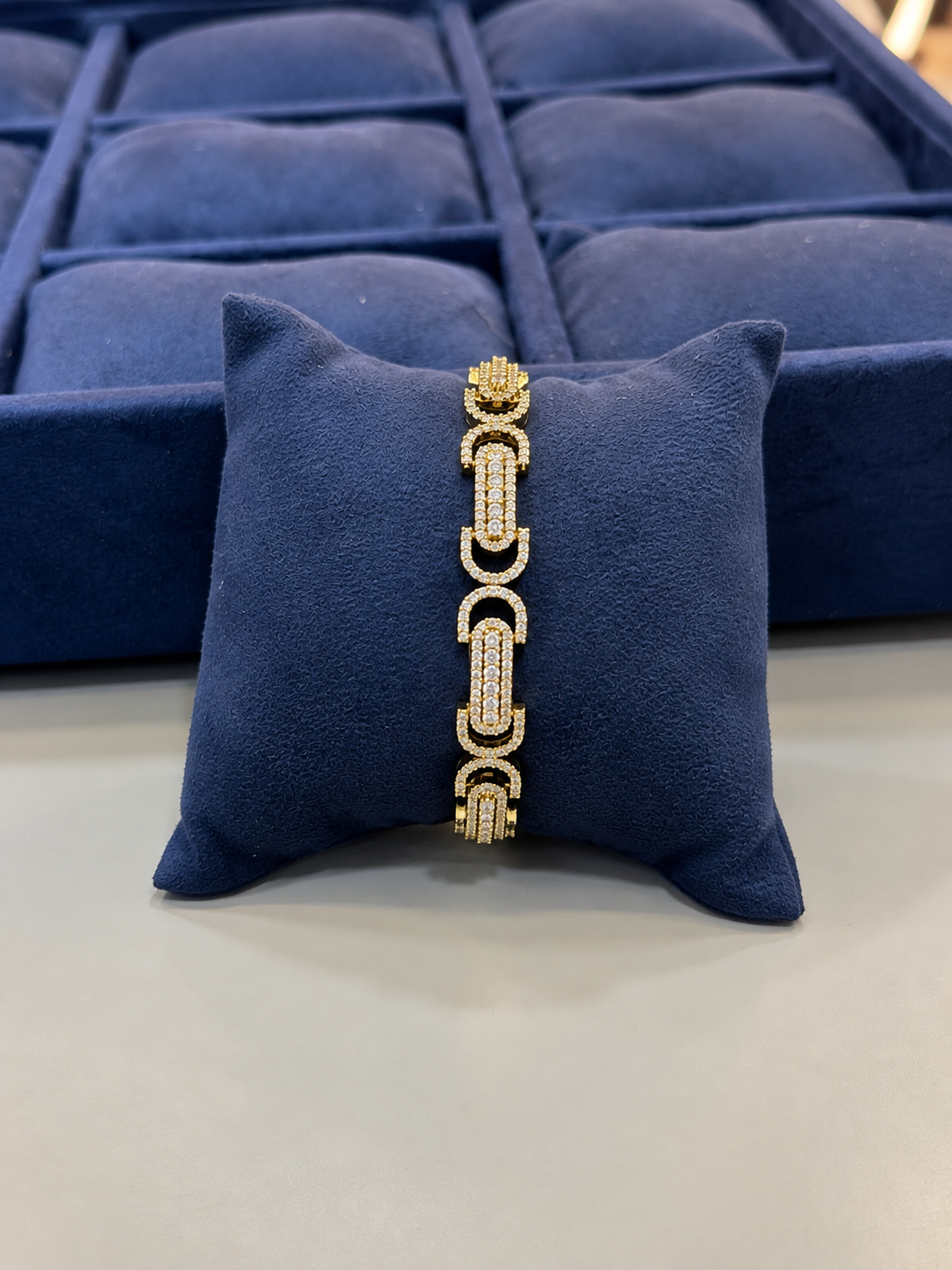 American Diamond Stone Tennis Bracelet