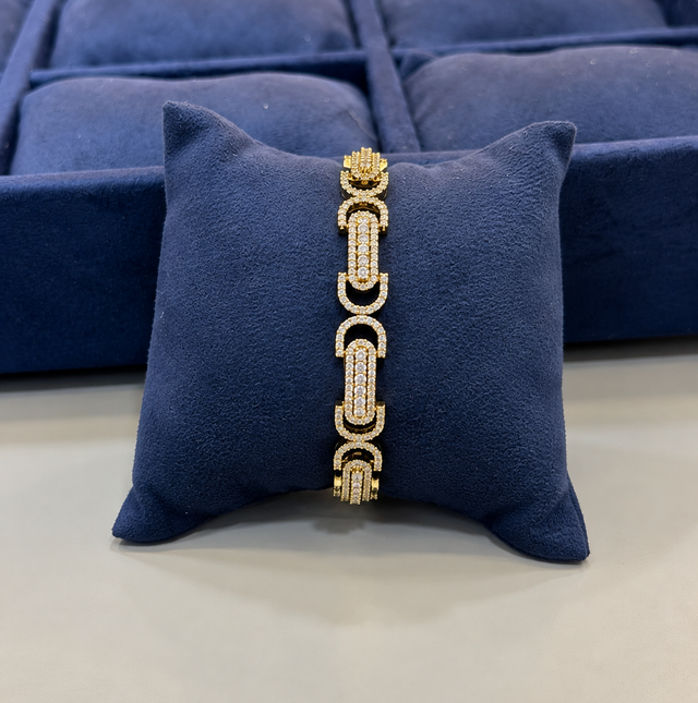 American Diamond Stone Tennis Bracelet