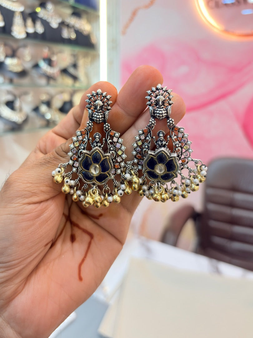 Temple Inspired Statement Earrings