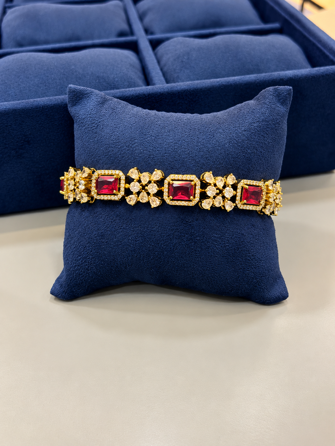 American Diamond Stone Bracelet