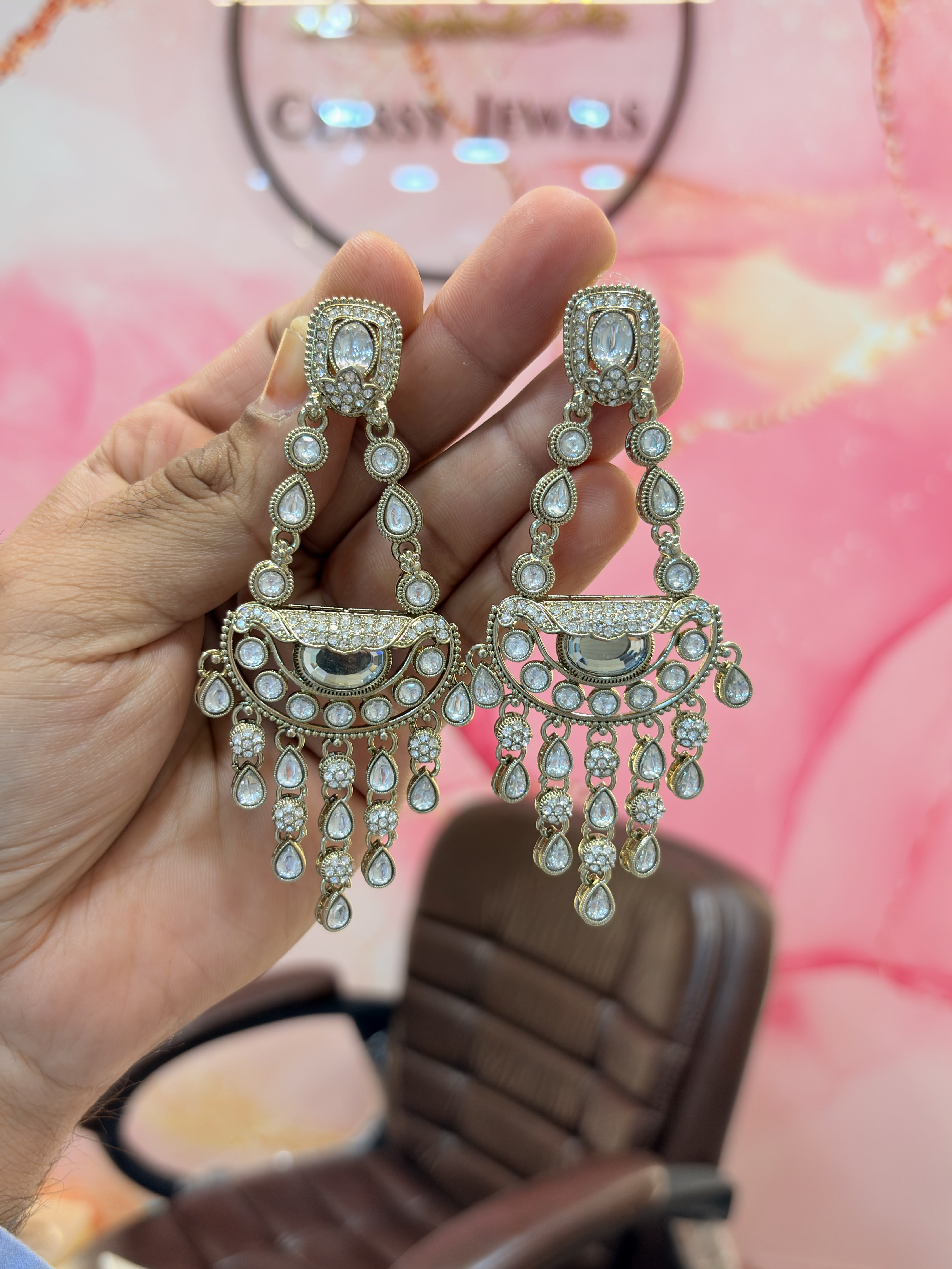 Multi-Colored Statement Earrings