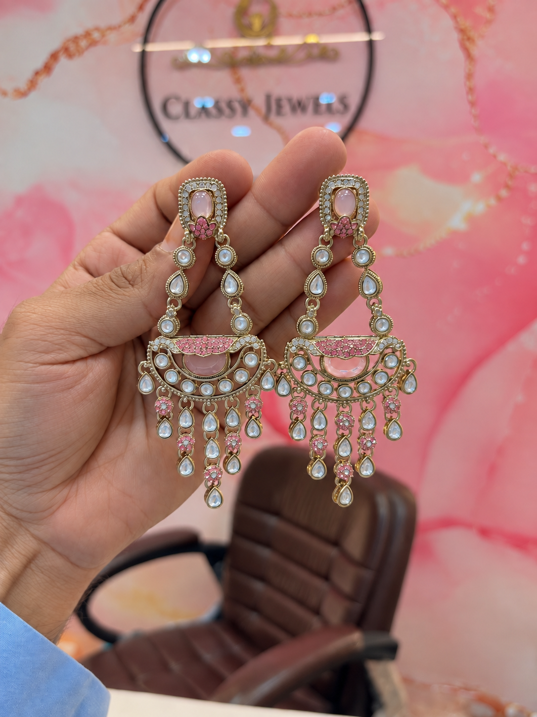 Multi-Colored Statement Earrings