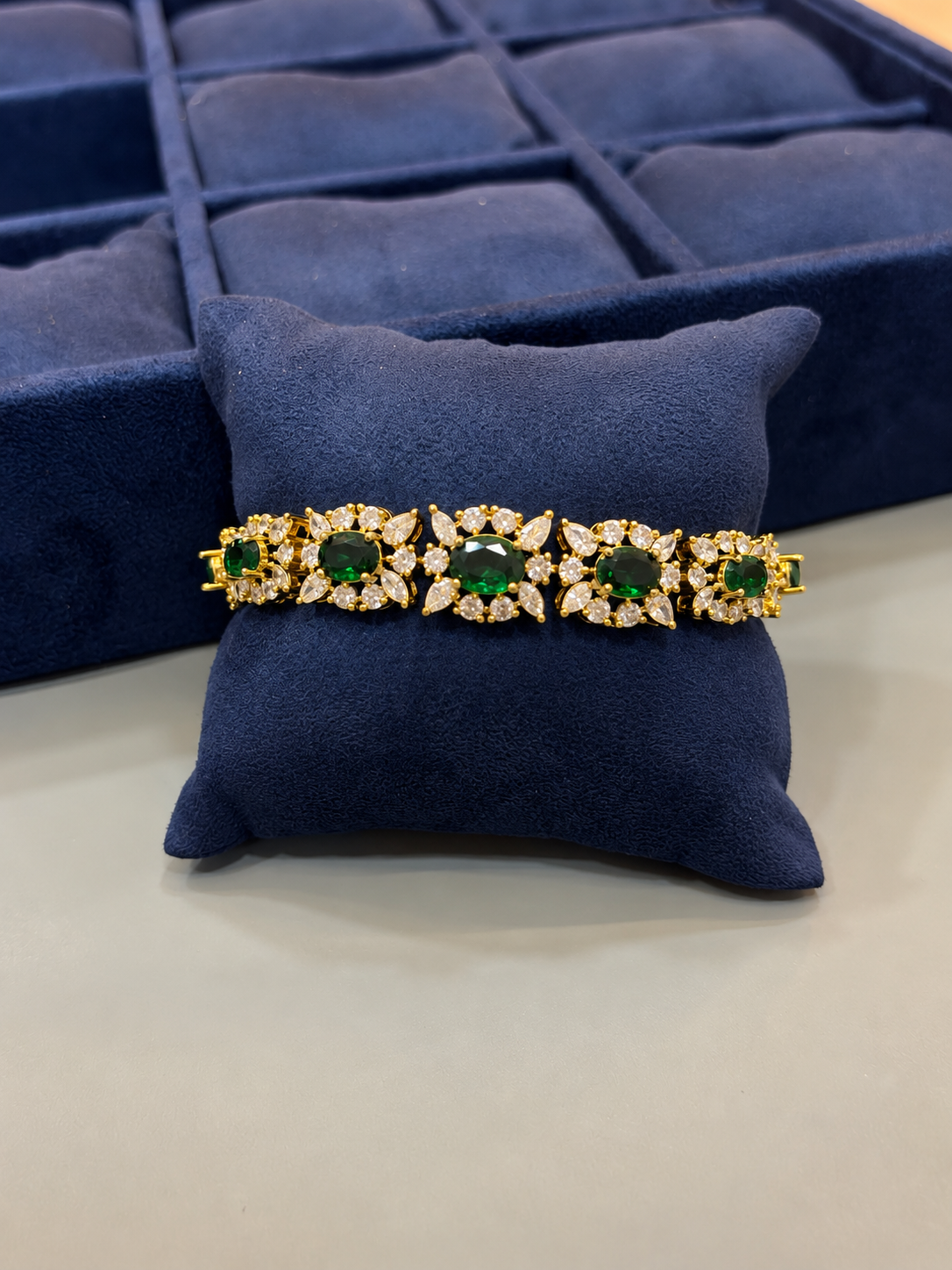 Elegant Multi-Colored Stone Bracelet