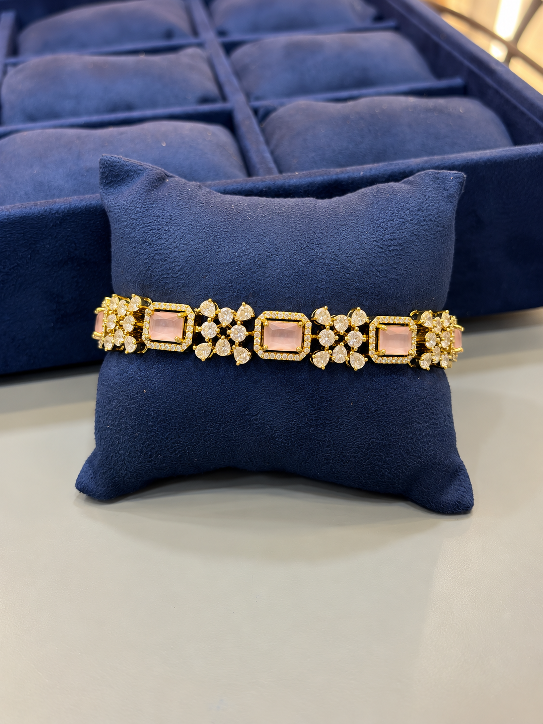 American Diamond Stone Bracelet