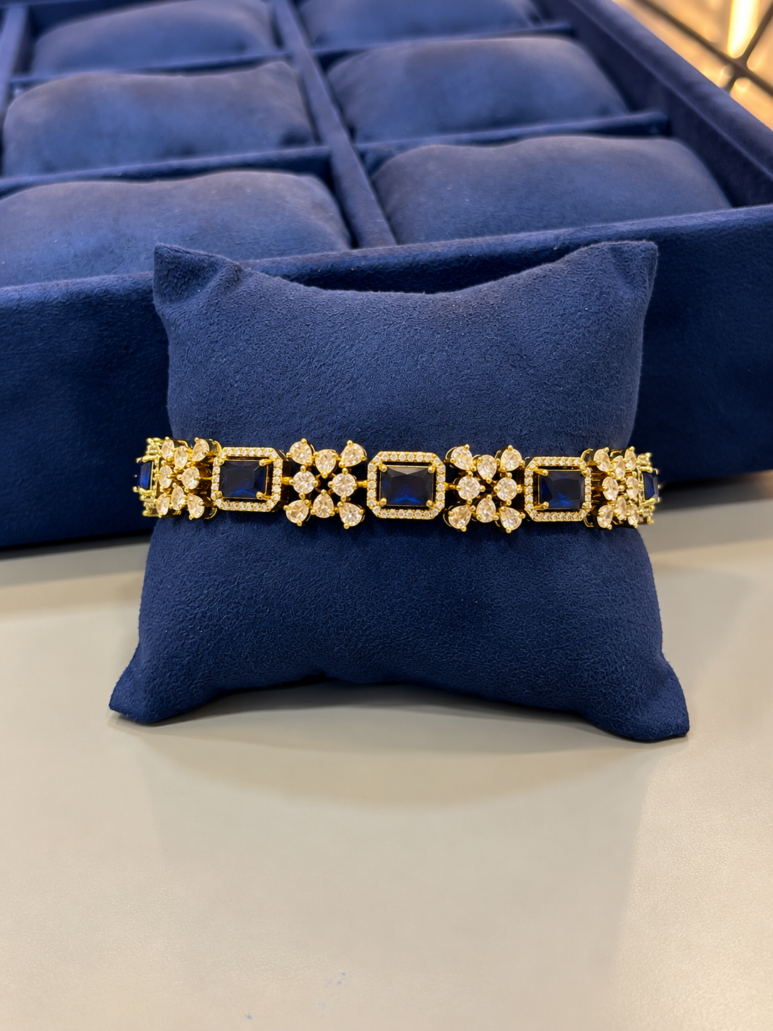 American Diamond Stone Bracelet