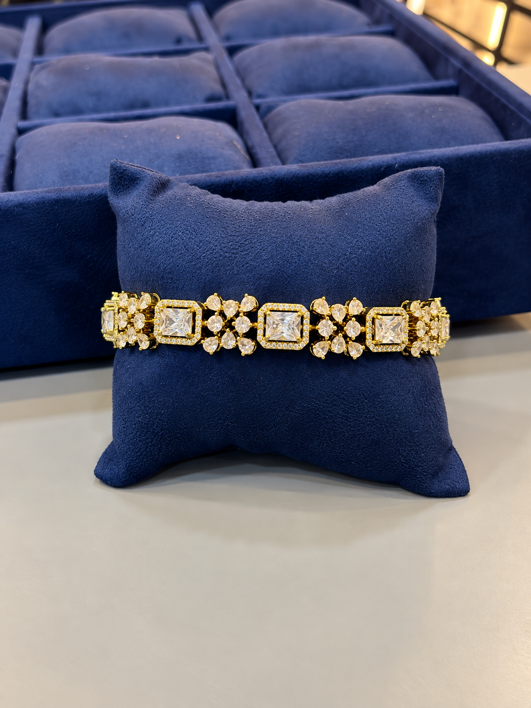 American Diamond Stone Bracelet