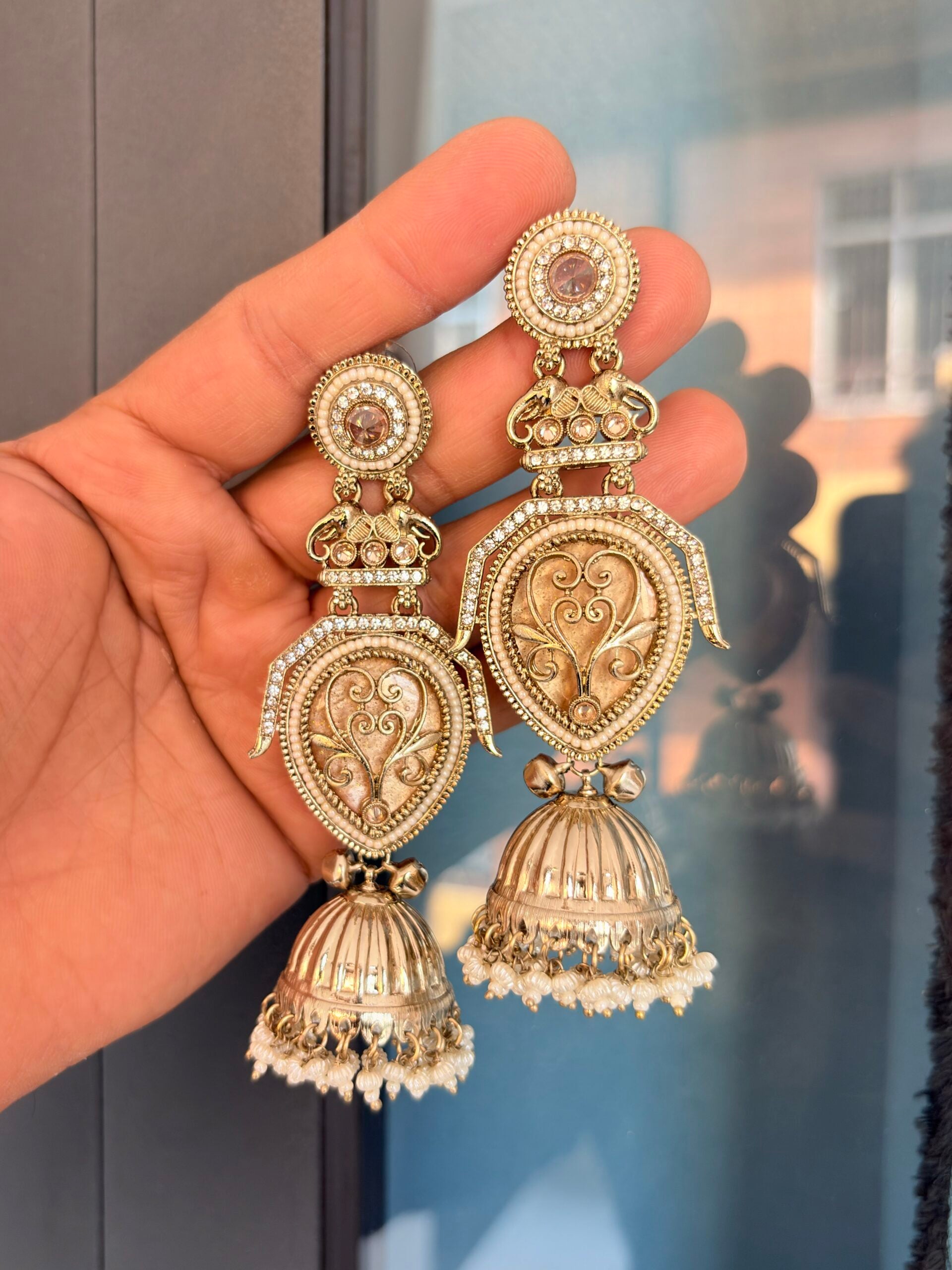 Kashmiri traditional earrings image 2