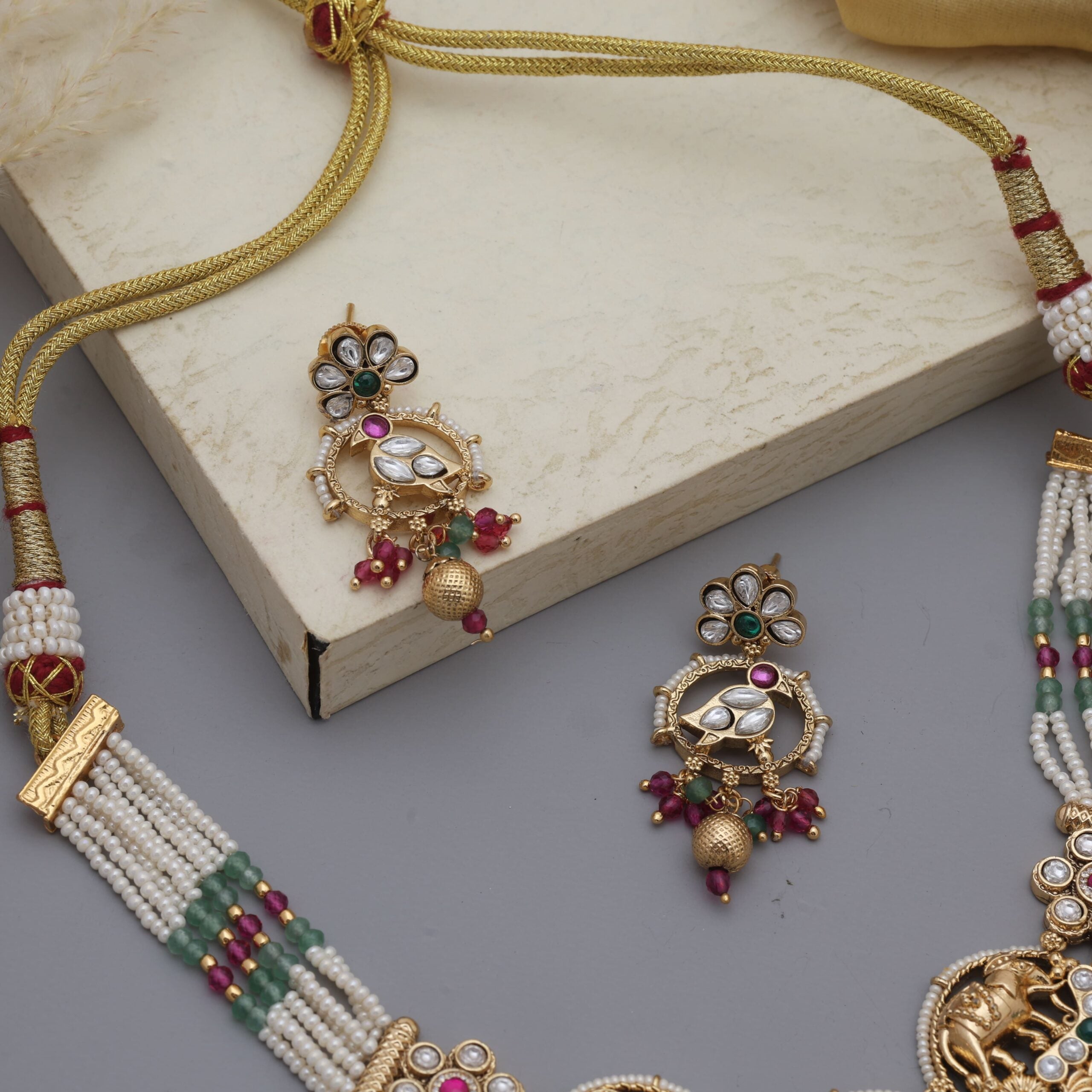 KUNDAN HERITAGE NECKLACE image 1