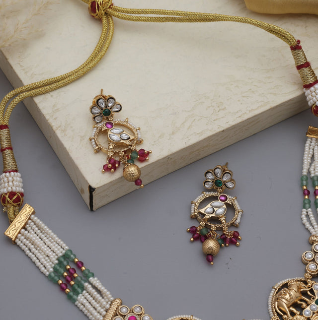 KUNDAN HERITAGE NECKLACE image 1
