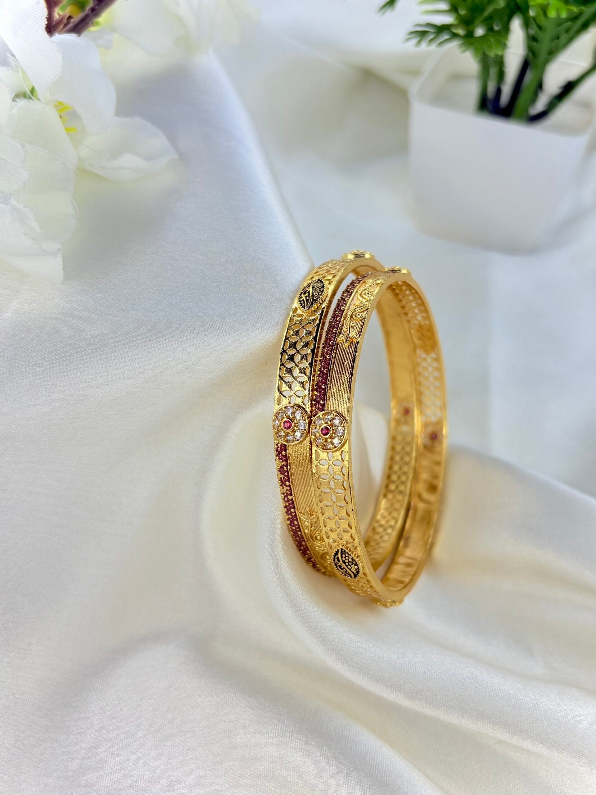 Radiance daily wear bangles image 0
