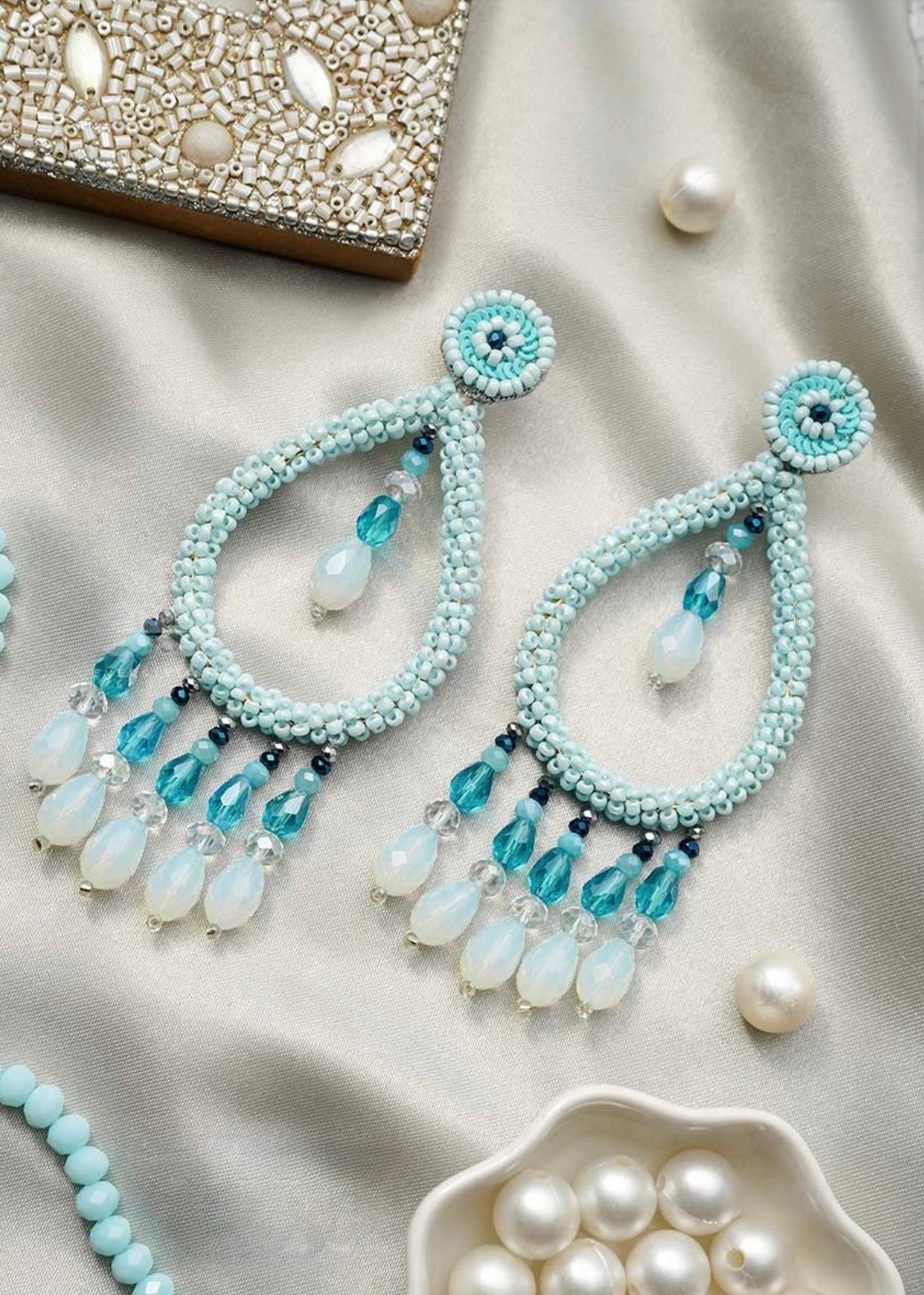 Eye Bloom Boho Earrings image 0