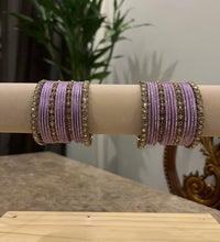 Sleek bangle set - Levender, 2-8 image