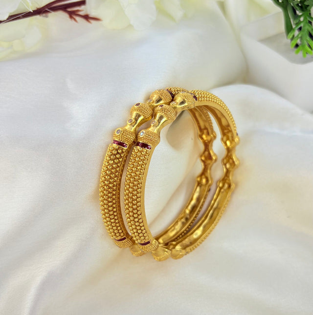 Sunheri glow bangles image 0
