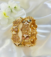 Mint eye rajwada bangles image 0