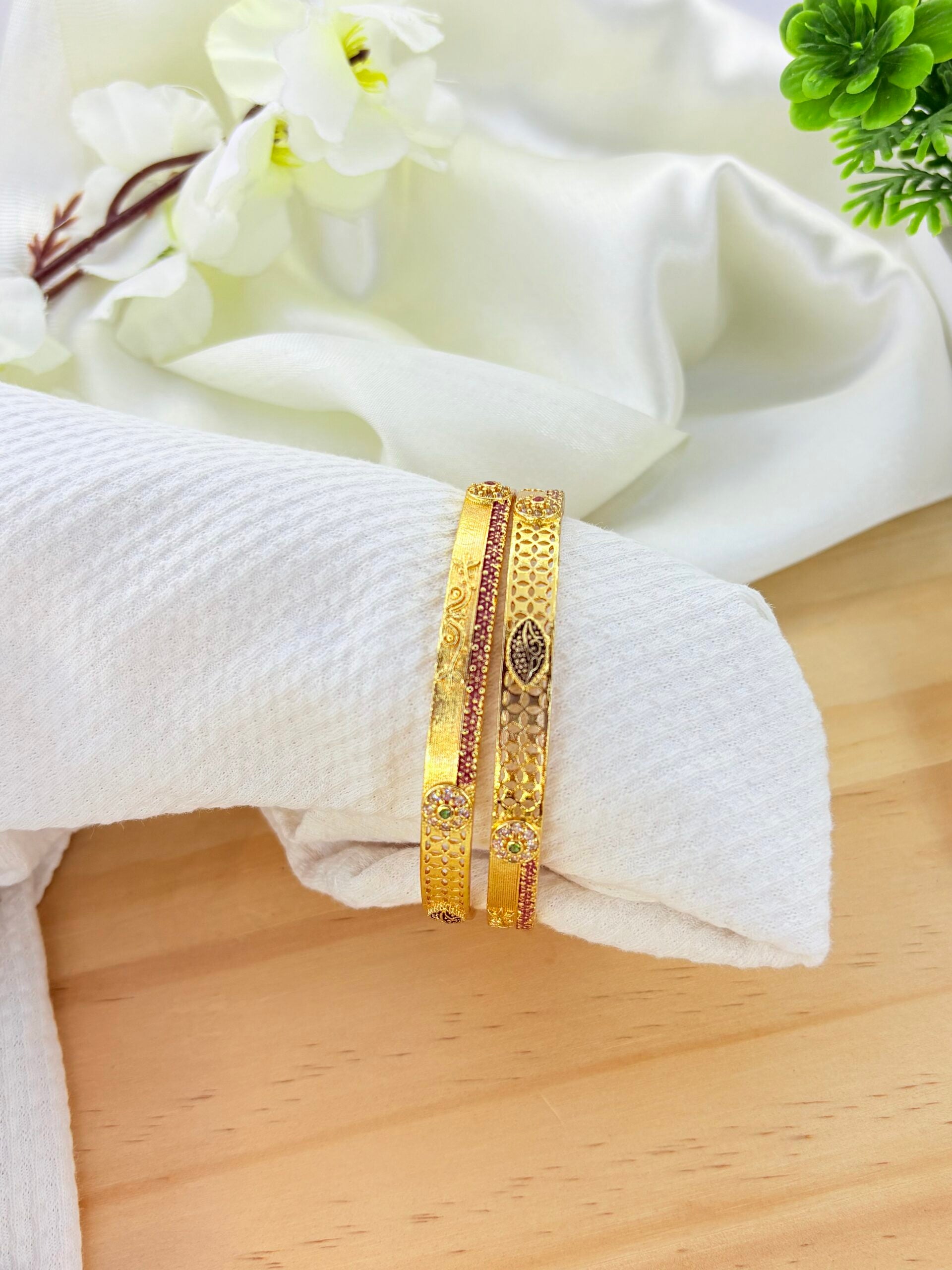 Radiance daily wear bangles image 1