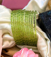 Pista RainDrop Pure Glass Bangles Set of 12 image 1