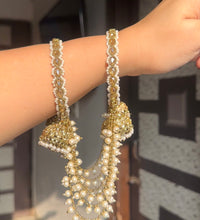 Classy bridal tripple jhumka bangles(one hand) image 1