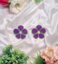 Flower studs image 0