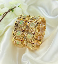 Gaj elegant bangles - Mint-pink, 2-4 image