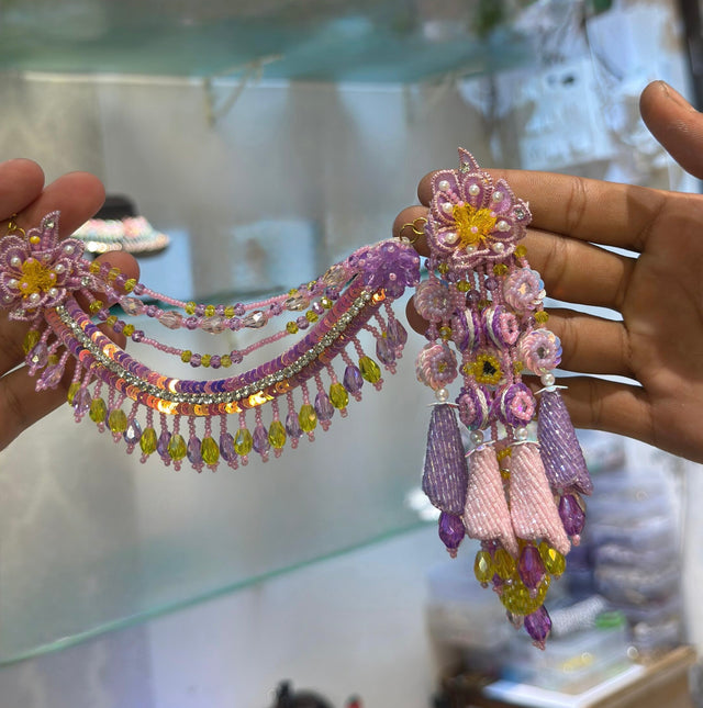 Levish layered earrings image 0