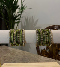 Sleek bangle set - Mehandi, 2-4 image