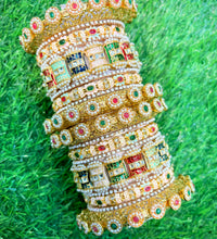 Rajwada multi bangle set image 0