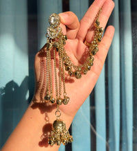 Ghungroo drop layered earrings image 0