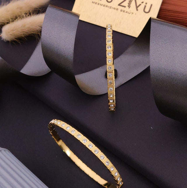Gold Plated Sequence Bracelet image 0