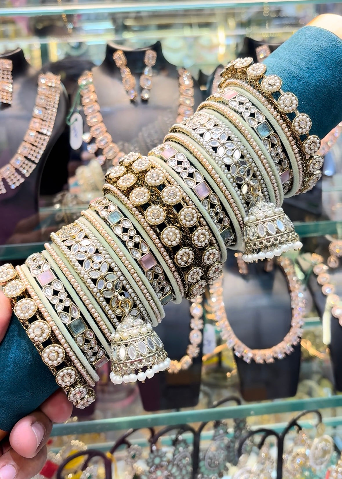 Antique pestal bangle set image 2