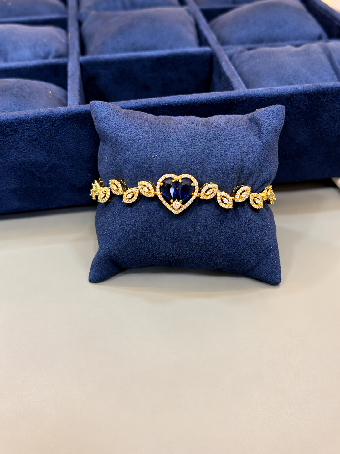 American Diamond Stone Tennis Bracelet