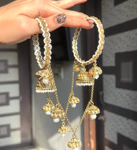 Classy pearl jhumka (one hand) image 0