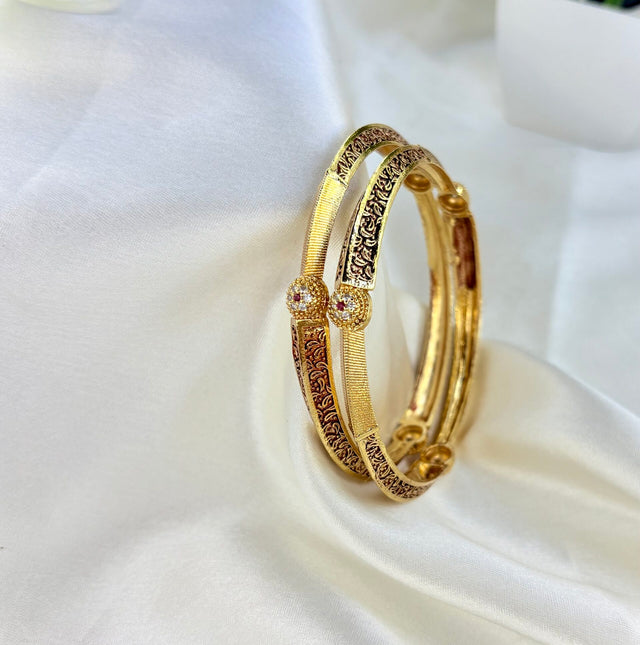 Golden grace brass kada image 0