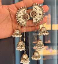 Antique heritage Kashmiri earrings image 1