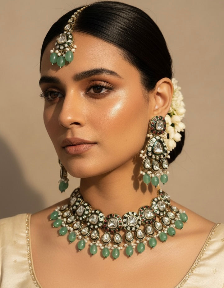 NAZARA NECKLACE (MINT)