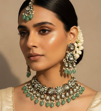 NAZARA NECKLACE (MINT) image 0