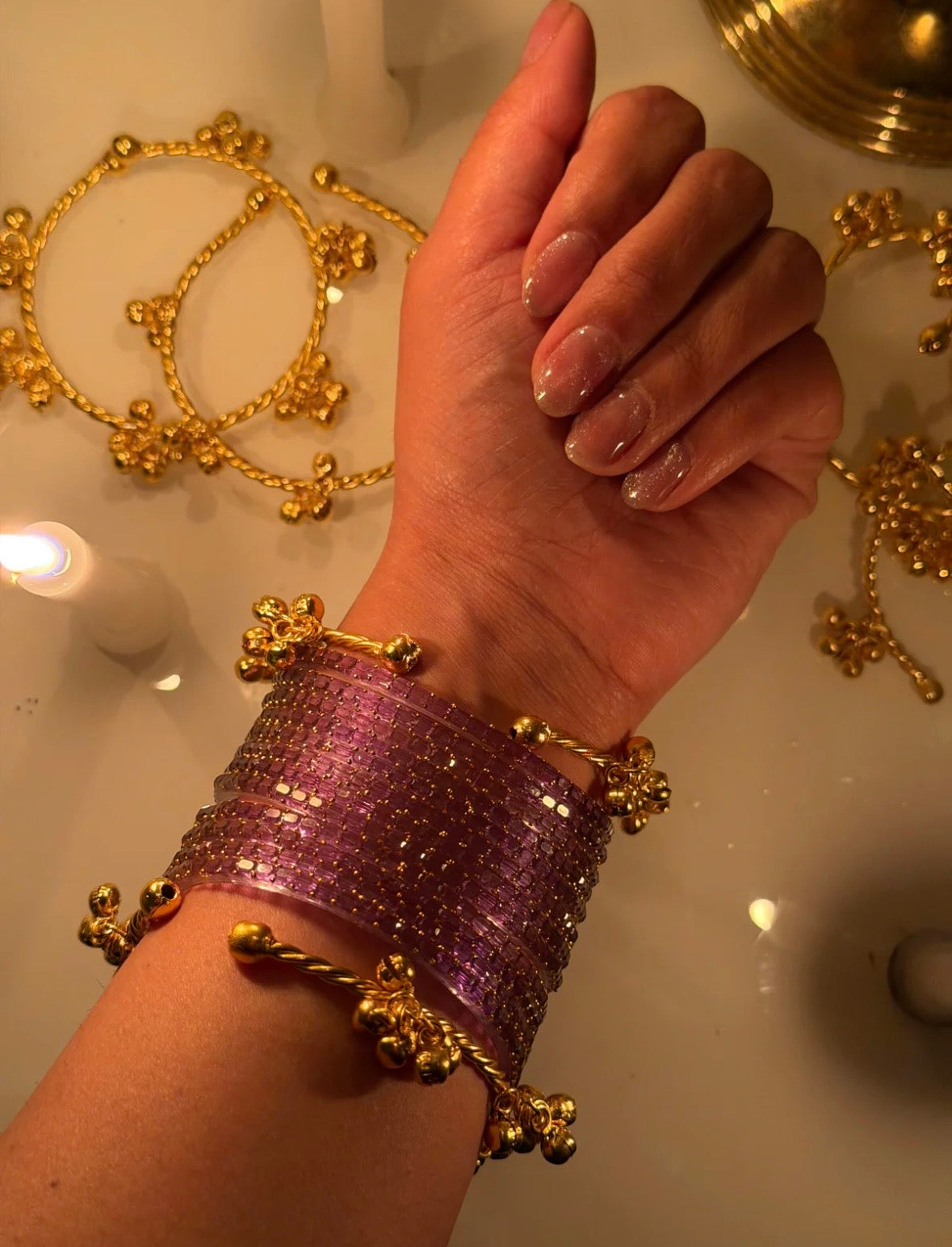 KashmiriGhungroo Bangles ( Pair ) image 3