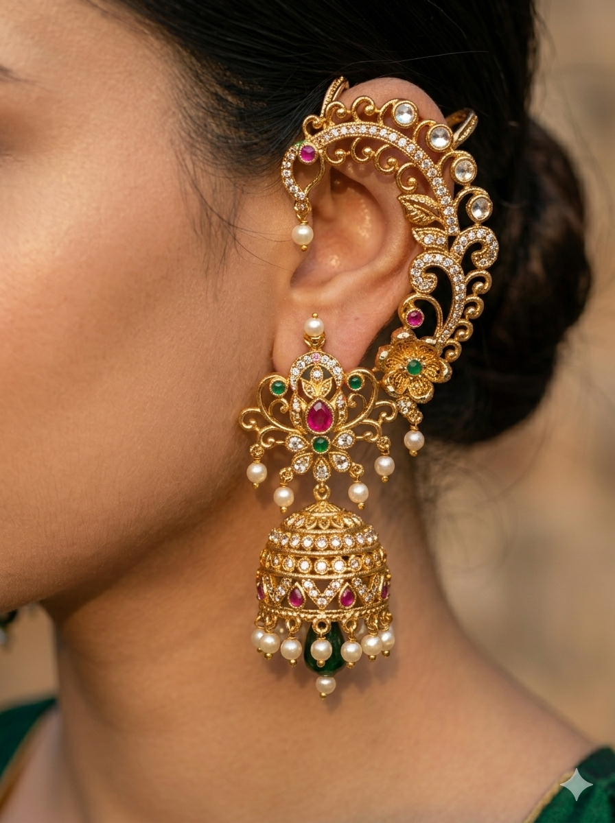 Classy traditional earcuffs image 0