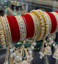 Hanging bridal bangles set image 1
