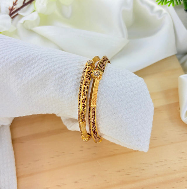 Golden grace brass kada image 0