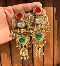 Kashmiri kudan earrings image 1