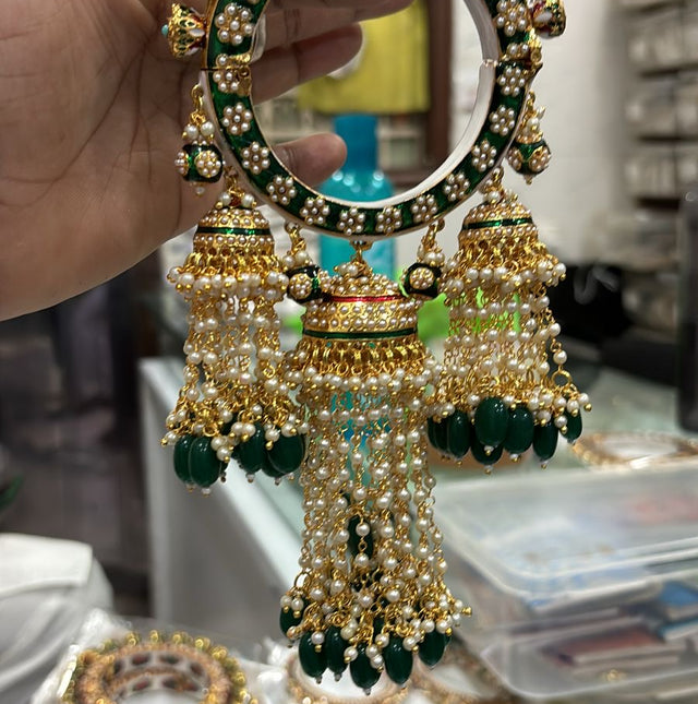 Hanging rajwada bangle (pair) image 0