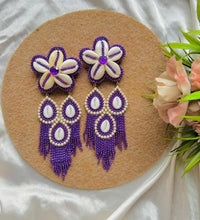 Berry Earrings - Purple image