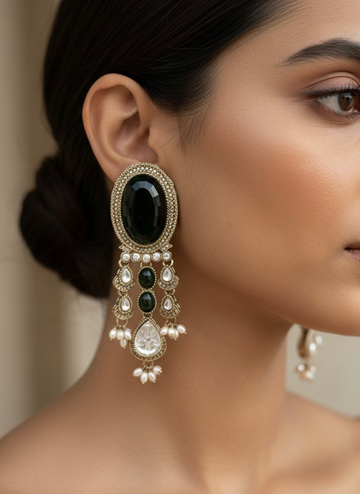 REGAL DROP EARRINGS image 0