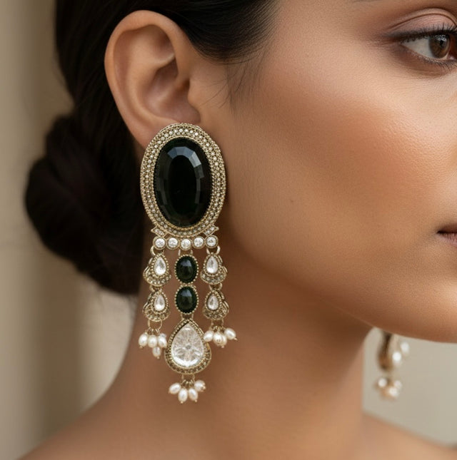 REGAL DROP EARRINGS image 0