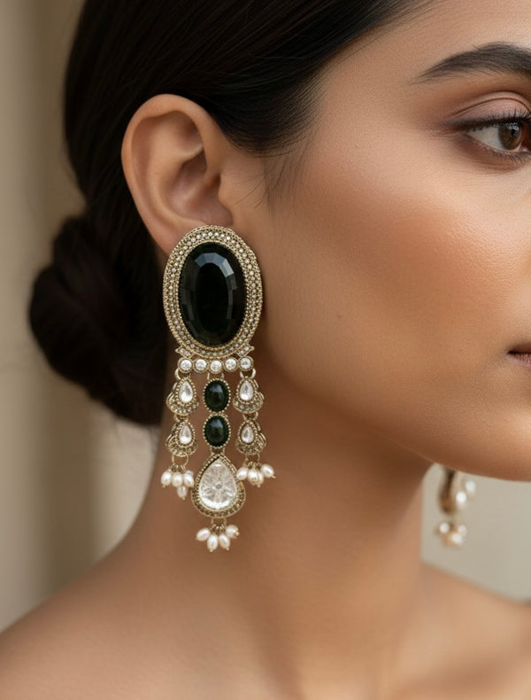 REGAL DROP EARRINGS image 0