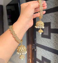 Classy drop antique jhumka image 1