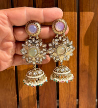 ZULF EARRINGS - Mint-pink image