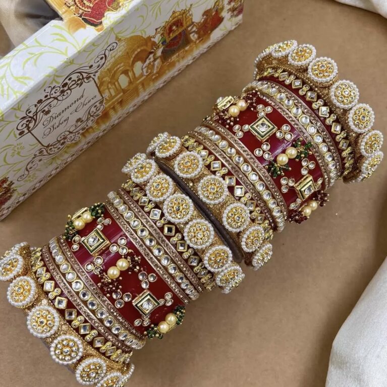 Rajwada wedding bangle set
